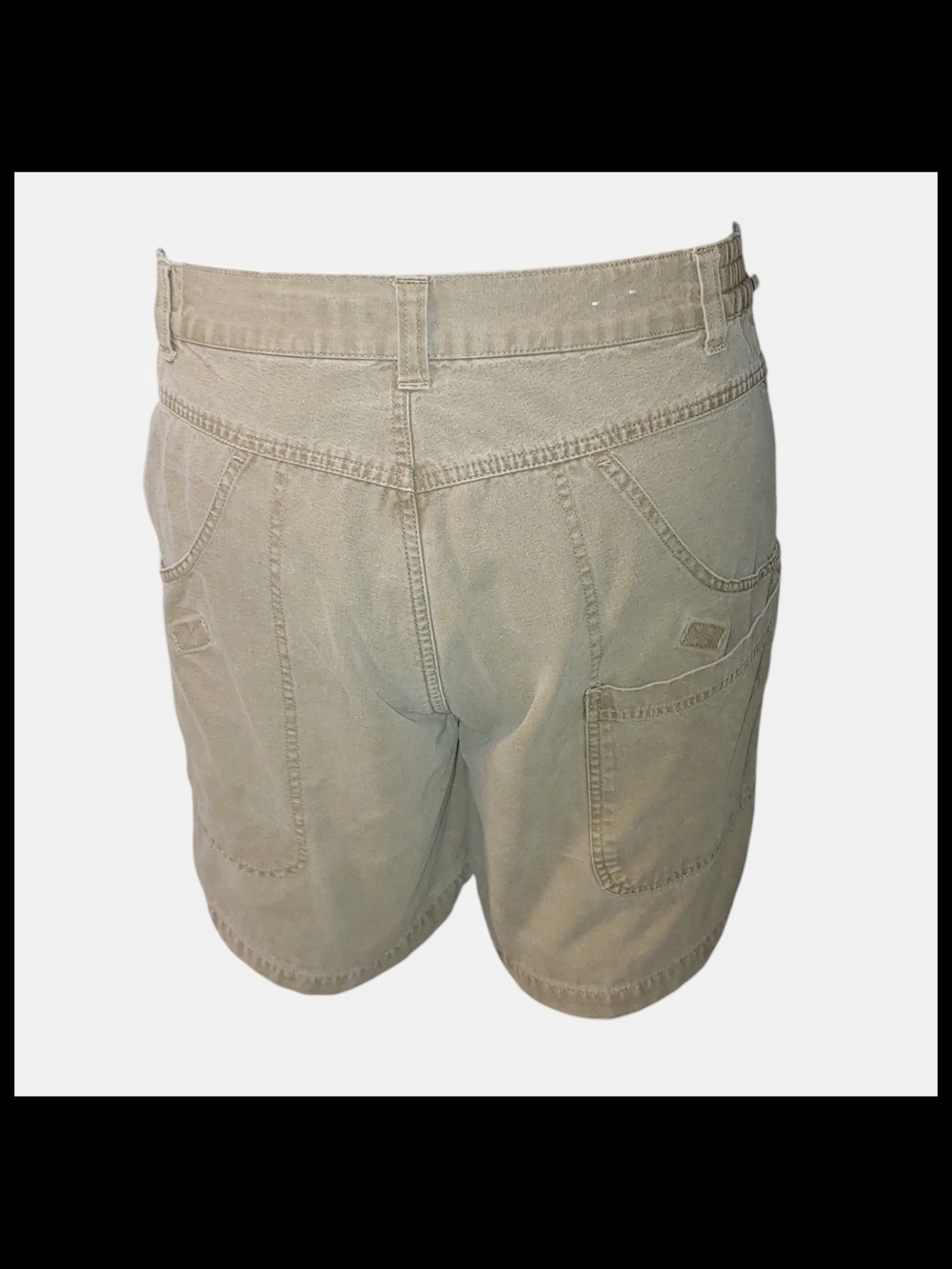 Eddie Bauer Khaki Cotton Shorts - Picture 2 of 4